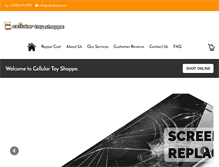 Tablet Screenshot of cellulartoyz.com